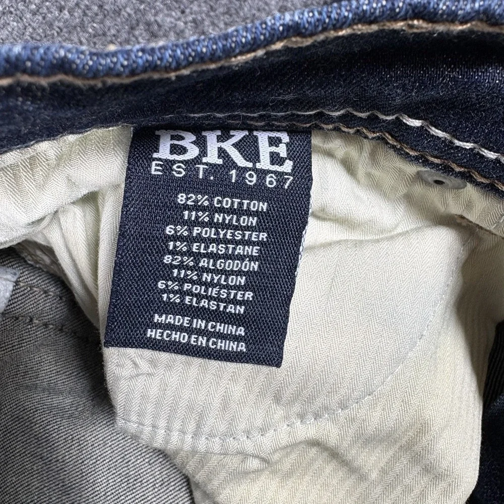BKE Fulton Boot Stretch Jeans Mens 29x32‎ (fits 29x29) Performance Durable Denim
